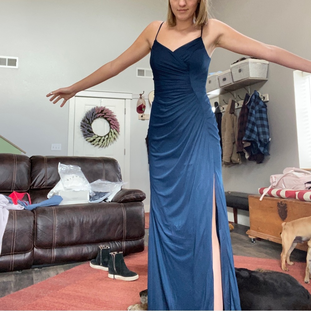 Navy dress
